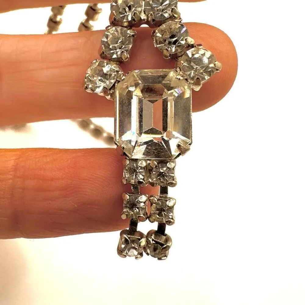 Rhinestone necklace